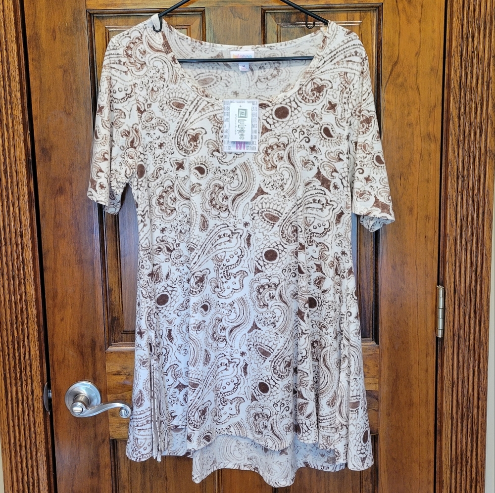 Lularoe Filigree Paisley Print Perfect T NWT Medium